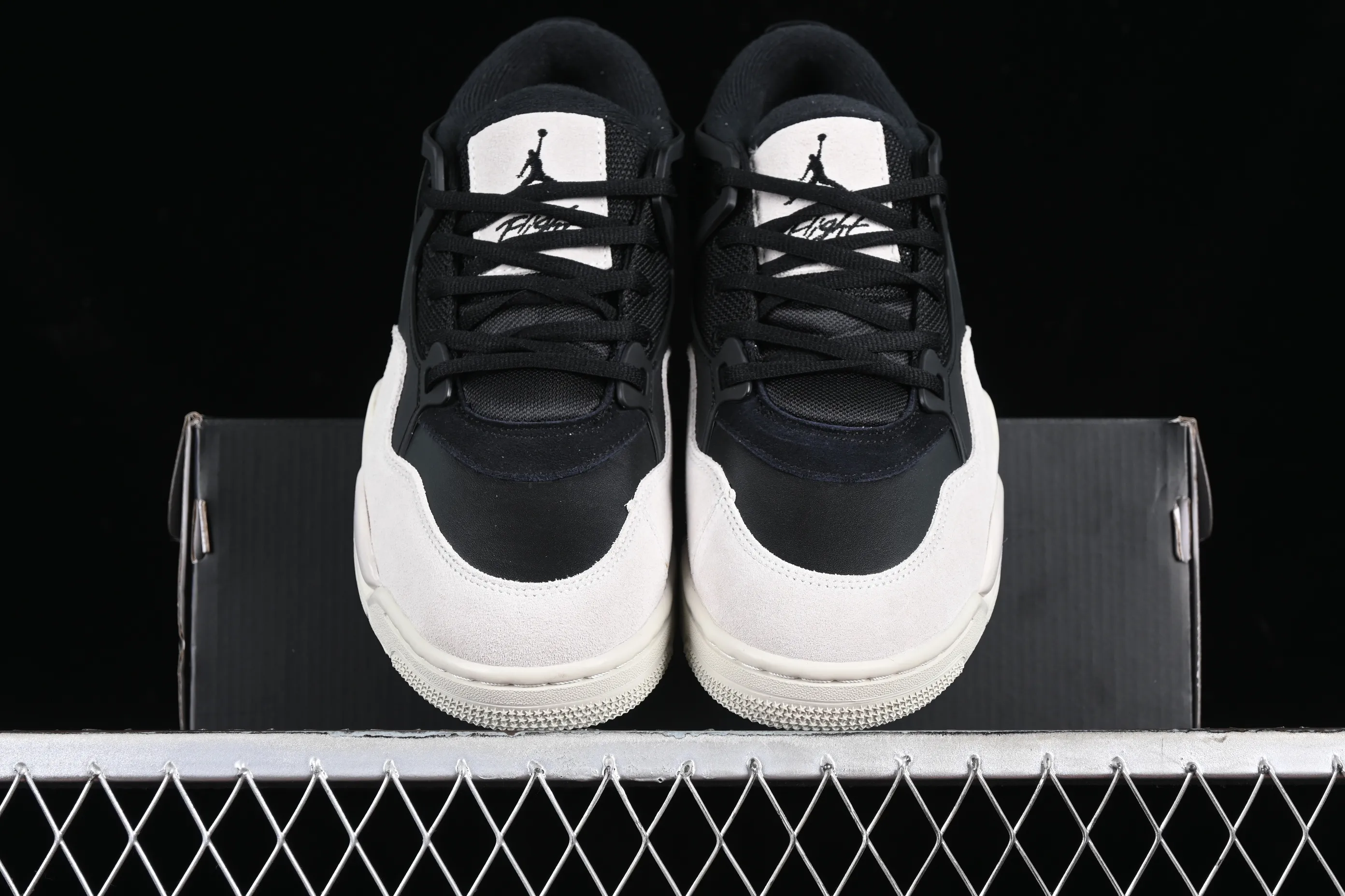 All categories Air Jordan Jordan series basketball shoes Air Jordan 4 Air Jordan 4 "Remastered" AJ4 Joe 4 remake black and white FQ7939-001